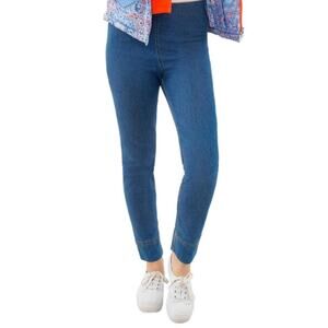 Gretchen Scott Gripeless Denim Pull-On Jeans Jeggings Pants Light Denim Sz XS
